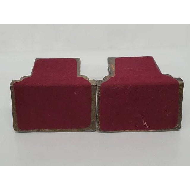 Vintage Michelangelo Book Holders Neoclassical Architectural Bookends, Broken Classical Columns, Greek Roman Decor Round...