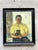 Vintage Figurative Man and Dog Oil Painting For Sale - Image 10 of 12