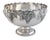 A beautiful large English punch bowl or champagne cooler centerpiece of fine plate silver featuring a Neoclassical design...