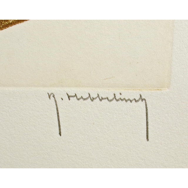 White Roger Hebbelinck "Nu No. 2" Nude #2 Hand Signed Vintage Etching For Sale - Image 8 of 8