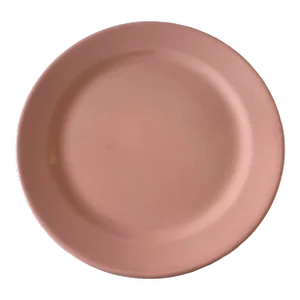 Vintage LuRay Pastels Pink Chop Round Platter by Taylor Smith & Taylor