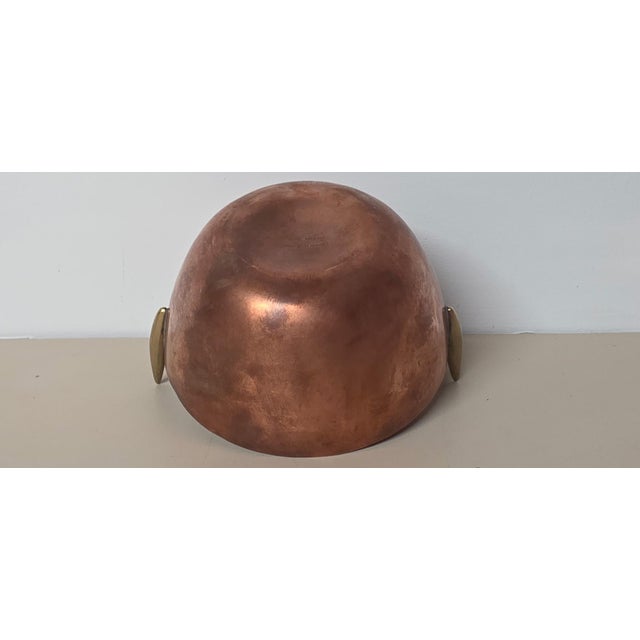 1950s Carl Auböck Workshop Brass & Copper Standing Ashtray for Illums Bolighus, 1950s For Sale - Image 5 of 5