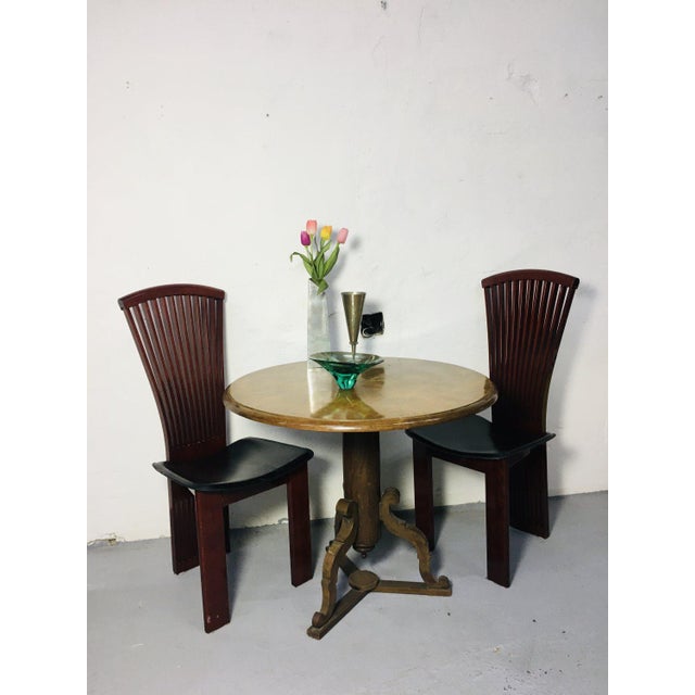 Mid-Century Modern Italian Dining Chairs from Pietro Costantini, 1980s, Set of 6 For Sale - Image 3 of 13