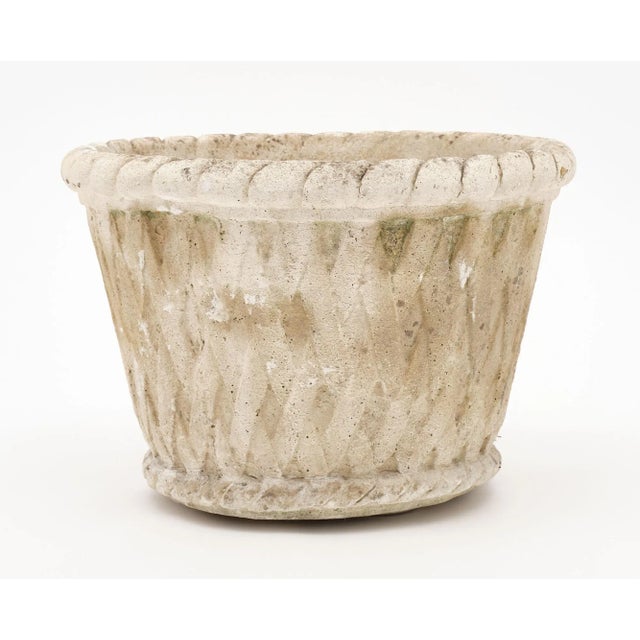 Mid-Century Modern Vintage French Jardiniere For Sale - Image 3 of 10