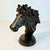 1980s 1980s Vintage Americana Southwestern Cast Iron Horse Bust Sculpture For Sale - Image 5 of 13