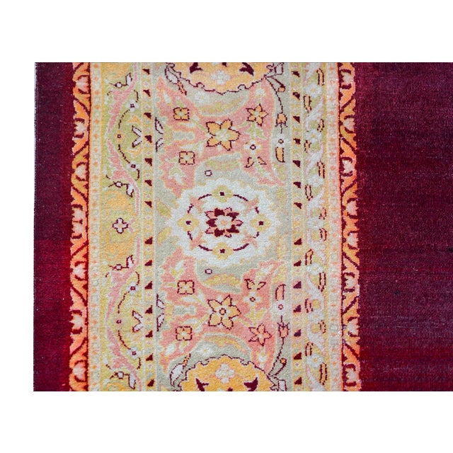 Early 20th Century Indian Agra Rug For Sale - Image 4 of 10