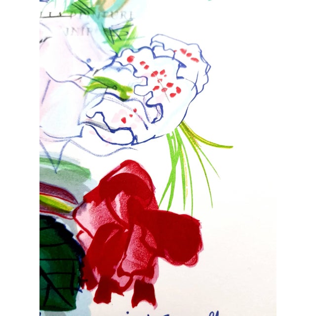 Wood Composition - Lithograph 1965 For Sale - Image 7 of 9