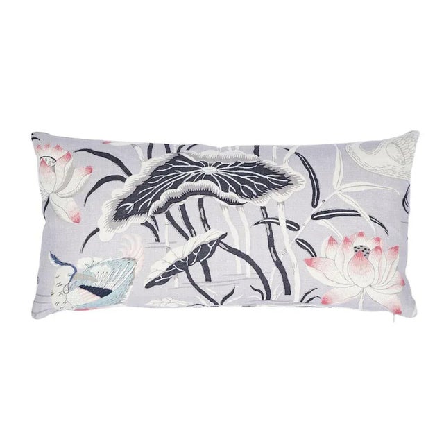 This pillow features Lotus Garden with a knife edge finish. An enchanting pattern recreated from a 1920s document in our...