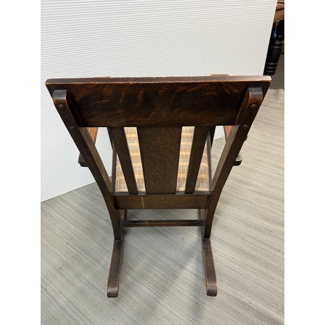 Vintage Cochran Chair Company Mission Rocking Chair | Chairish