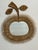 Apple-Shaped Rattan Mirror, Italy, 1960s For Sale - Image 9 of 9