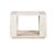 Modern Imperial Grove Outdoor Solid Teak Wood, Natural Look End Table For Sale - Image 3 of 9