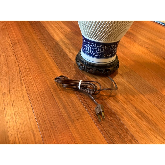 1980s 1980s Asian Inspired Table Lamp For Sale - Image 5 of 6