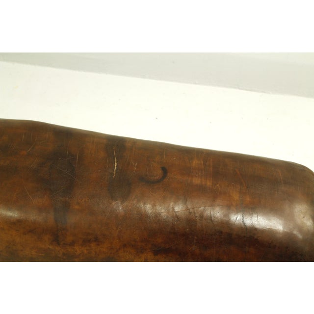 Vintage Leather Gym Pommel Horse Bench, 1900s For Sale - Image 12 of 15