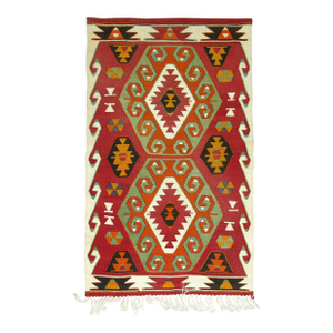 1940s Scatter Size Turkish Kilim