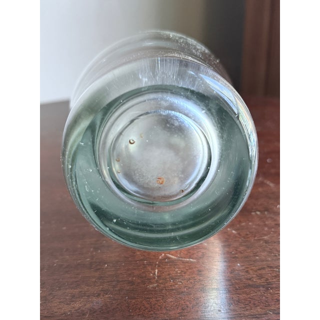 Mid 20th Century Modern Swedish Sculptural Glass Bud Vase Attributed to Orrefors For Sale - Image 10 of 10