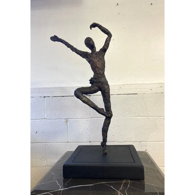 Mid-Century Modern Mid Century Vintage Modern Female Ballerina Original Sculpture For Sale - Image 3 of 11