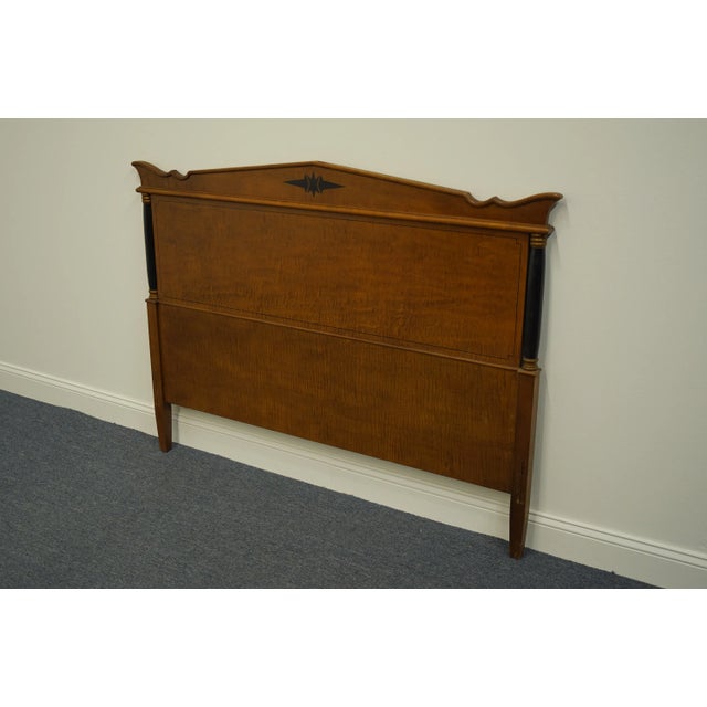 VINTAGE ANTIQUE Asian Inspired Mid Century Modern Full Size Headboard 1451 38.5" High 58.25" Wide 2" Deep We specialize in...