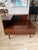 Milo Baughman 1960s Walnut Mid Century Modern Corner Step Table For Sale - Image 4 of 9
