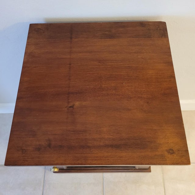 1970s 1970s Egyptian Revival Side Table For Sale - Image 5 of 12
