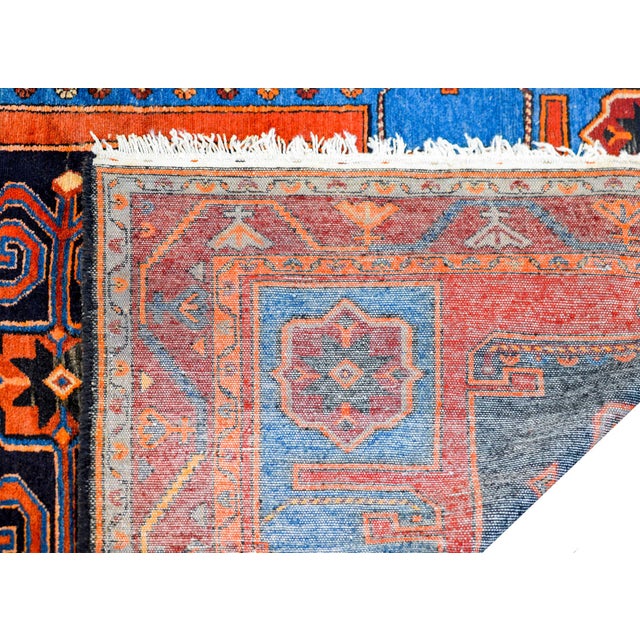Orange Early 20th Century Karabad Rug For Sale - Image 8 of 8