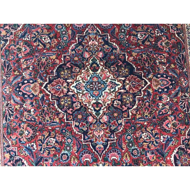 Mid-20th Century Kashan Rug For Sale - Image 6 of 16