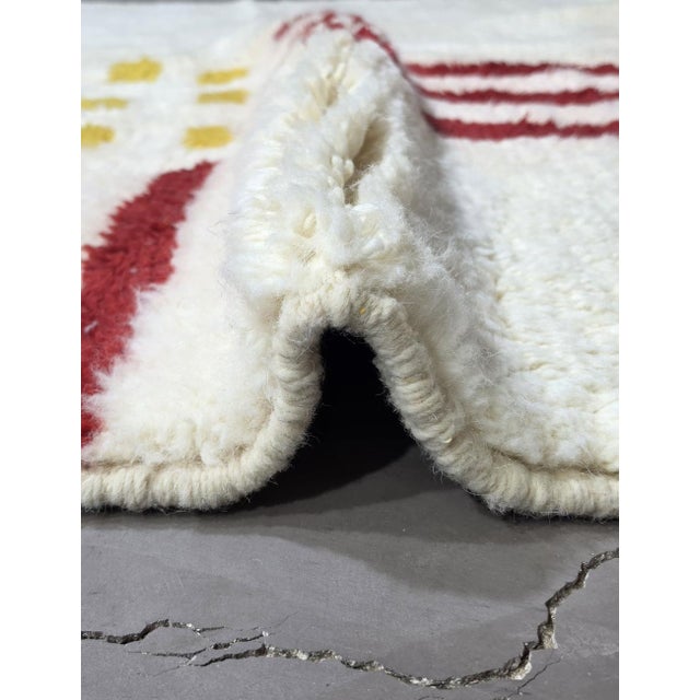 Contemporary Berber Rug - 8.7 X 6.5 Ft For Sale - Image 4 of 6