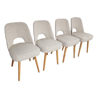 Dining Chairs by Oswald Haerdtl for Ton, 1950s, Set of 4 For Sale