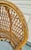 1970s Franco Albini Style 5-Piece Rattan & Glass Dining Set – Highback Peacock Chairs For Sale - Image 10 of 15
