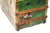19th C. Trunk With Green Crystallized Tin Paneling For Sale - Image 4 of 4