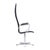 Black Arne Jacobsen for Fritz Hansen Oxford Mid Century Highback Swivel Chair For Sale - Image 8 of 10