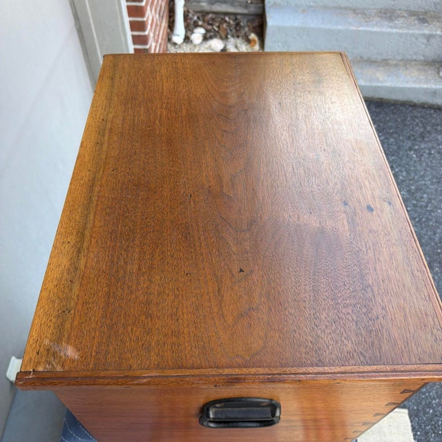 Antique Walnut Dovetailed Document or Storage Box, Pennsylvania, Circa 1850s For Sale - Image 17 of 18