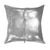 Add a touch of glamour to the living room or master suite with cowhide pillow.Foil-printed with our signature Drip...
