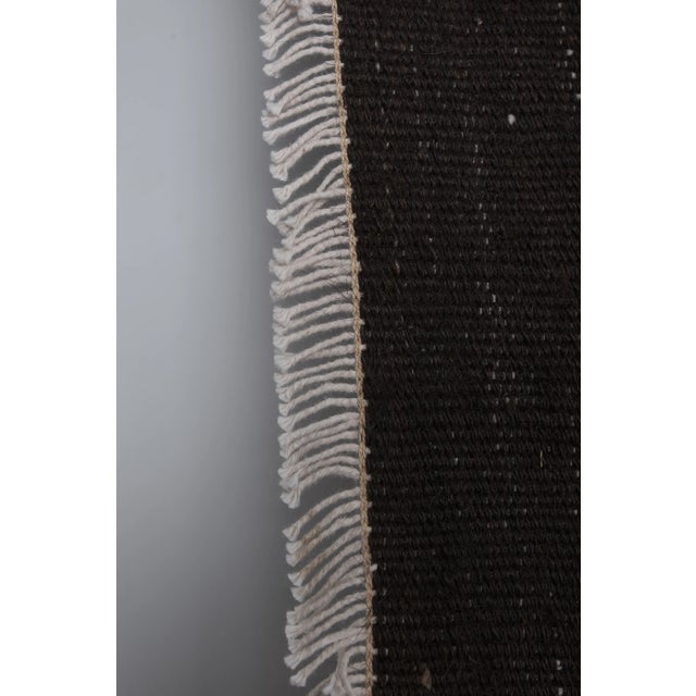 Vintage Goat Hair Turkish Flat Weave Kilim 7'5'' X 10'8'' For Sale - Image 10 of 13
