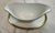 1950s Vintage Hutschenreuther Selb Bavaria Classica Gravy Boat Attached Underplate Gold Trim Pasco For Sale - Image 5 of 10