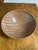 Abstract Signed Vintage Ceramic Pedestal Bowl Hand Painted Stripes For Sale - Image 3 of 7