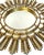 Mid 20th Century Mid 20th Century Italian Modern Giltwood Sunburst Mosaic Mirror For Sale - Image 5 of 10