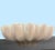 Mid-Century Modern Red Wing Pottery White Fluted Bowl For Sale - Image 3 of 7