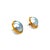 A classic pair of mabe Tahitian pearl earrings crafted in 18ct yellow gold, showcasing large lustrous pearls with...
