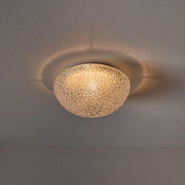 1960s Helena Tynell Bubble Glass Flush Mount for Limburg For Sale - Image 13 of 17