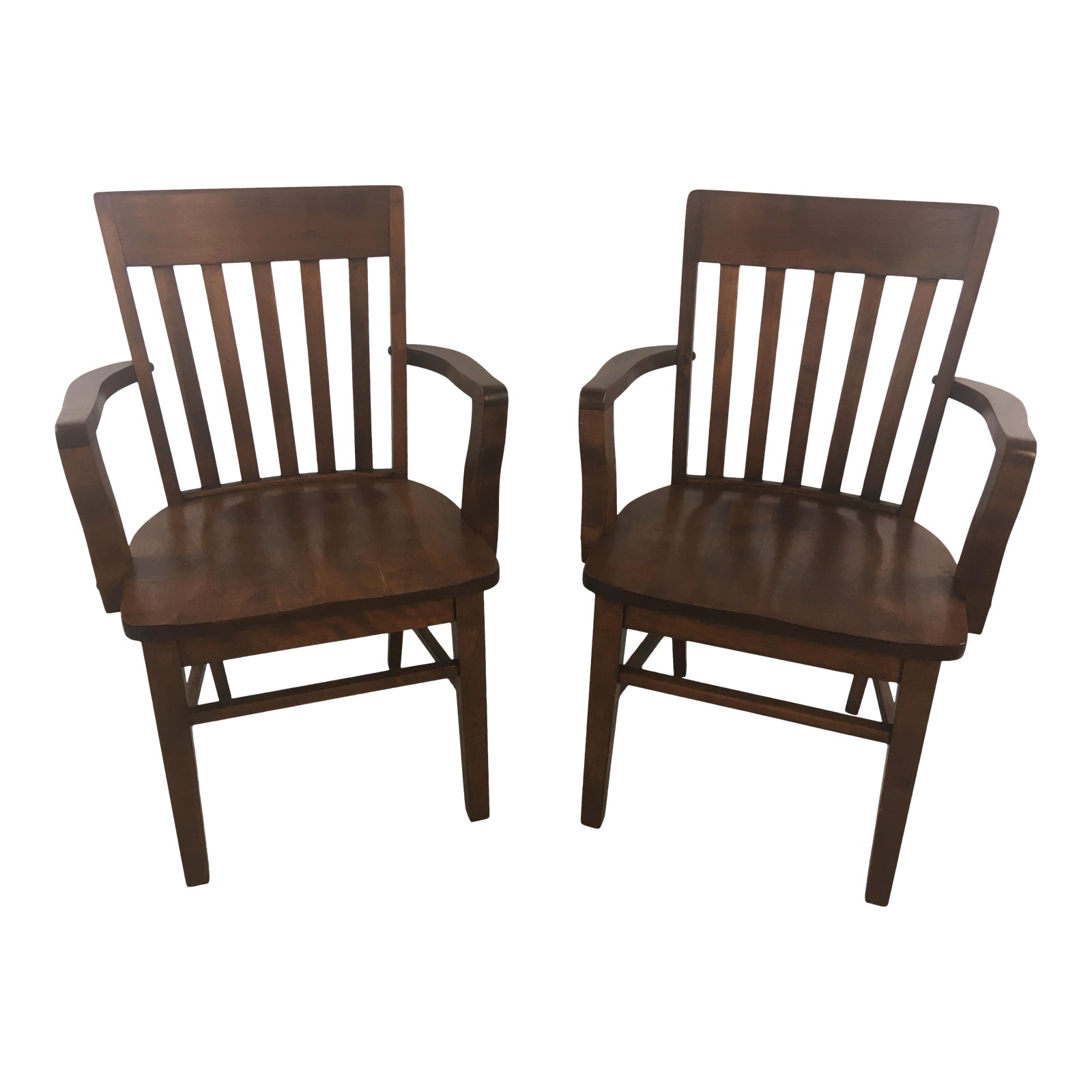 Arts and Crafts Style Chairs, a Pair Chairish