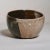 Coffee Handmade Studio Pottery Bowl With Textured Glaze in Earthy Neutrals and Lava Detail For Sale - Image 8 of 14