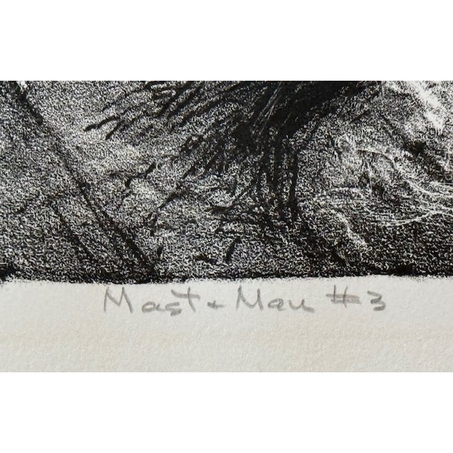 Framed Nautical Lithographs by John A. Nobel - Pair of 2 For Sale - Image 10 of 11