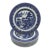 Late 20th Century Johnson Brothers England Blue Willow Dessert / Appetizer Plates - Set of 8 For Sale