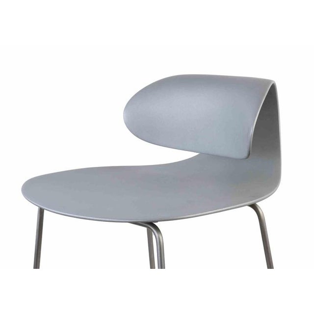 Metal Grey Maxima Stools by William Sawaya and Paolo Moroni, Italy, 1990s, Set of 9 For Sale - Image 7 of 9