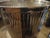 Contemporary Vintage 90s Chrome Plated Fluted Metal Trash Bin Wastebasket For Sale - Image 3 of 6