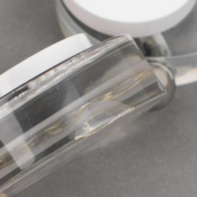 Judith Hendler Transparent and White Acrylic Neck-Ring Necklace For Sale - Image 13 of 13