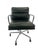 Eames 1993 Herman Miller Eames Soft Pad Management Desk Chair Original Black Leather For Sale - Image 4 of 7