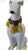 Ceramic Vintage Mid Century Modern Hollywood Regency Italian Majolica Ceramic Greyhound Statue For Sale - Image 7 of 9