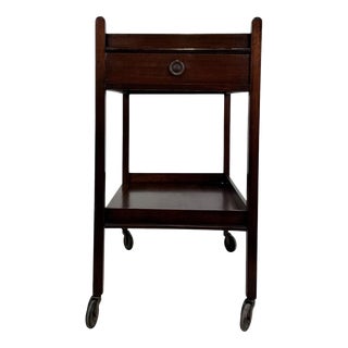Antique Georgian Mahogany Tea Trolley, 1800s For Sale