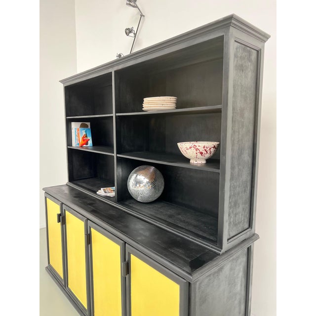 Large 2-Body School Sideboard, 1950s For Sale - Image 4 of 17